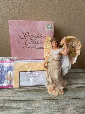 Seraphim Classics Gabriel Celestial Messenger Angel 1995 w/Box COA #74103